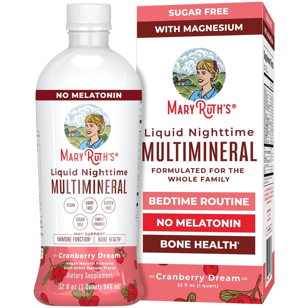 MaryRuth Organics Lichide Nighttime Multimineral 