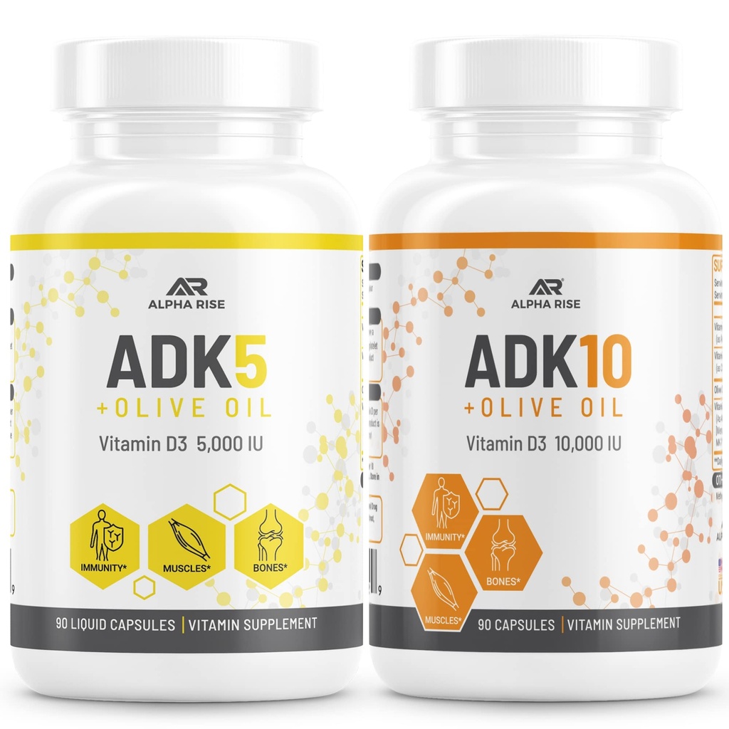 ADK 5 Supliment de vitamine + ADK 10 Supliment de vitamine