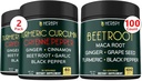 Bundle 7in1 Curcumina turmerică & 6in1 capsule rădăcină de sfeclă