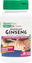 Naturas Plus Herbal Actives American Ginseng - 250 mg, 5% Ginsenozide - 60 Capsule Vegane - Gluten-Free - 60 Servings