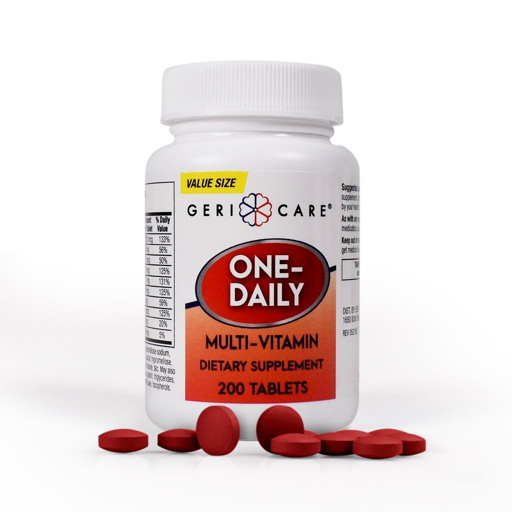 One-Daily Multi-Vitamina comprimat, 200 Conte de GeriCare