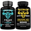 Prime Labs L Arginină (60 ct) + capsule cu HCl Creatin (60 ct)