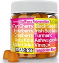 Gotu Kola Black Seed Oil Apple Cidru Otegar Irish Seamoss Cranberry Ashwagandha Tart Cherry Curcumin Elderberry Gumies
