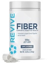 Revive MD Fiber Supliment pentru Digestive & Gut Health - 5g de Fibră dietetică susține un sistem digestiv sănătos cu Psyllium Husk & More - 30 Serviri, Nearomatizate