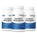 Fairhaven Health 3 Luna de aprovizionare FertilAid pentru barbati Prenatal de fertilitate Supliment 