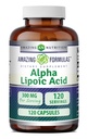 Formulare uimitoare Alpha Acid lipoic 300 Mg capsule Supliment 