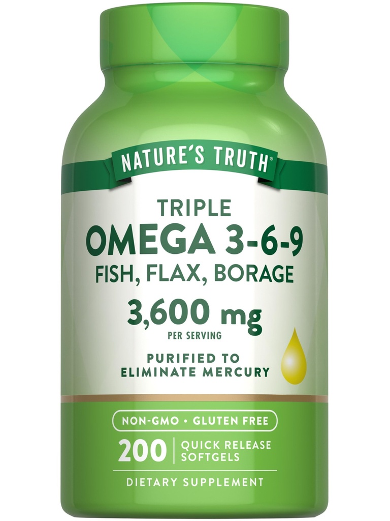 Adevărul naturii Triple Omega 3 6 9 