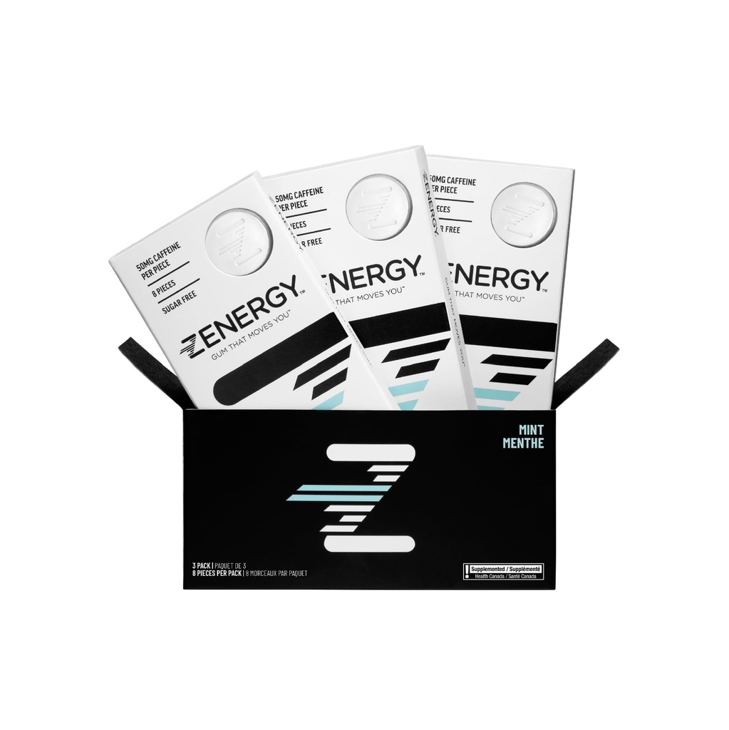ZENERGY Energetic Gum - menta aroma 