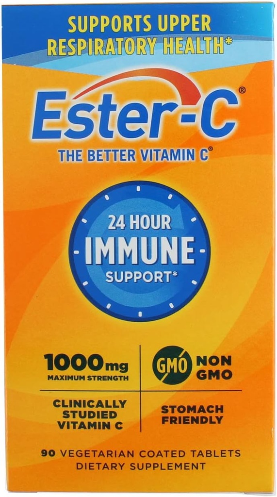 Ester-C Vitamina C, 1000 mg comprimate, 90-Număr flacon