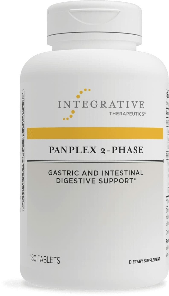Tehnologii integrate Panplex 2-Fase - Suplimentul zilnic pentru sanatate digestiva si suport de tract intestinal* - Gluten-Free - 180 Count (90 Servings)