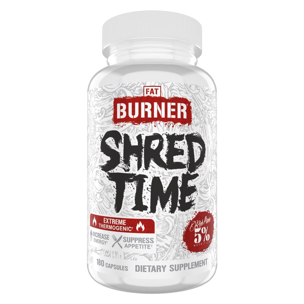 5% Nutriție Shred Time Fat Burner 