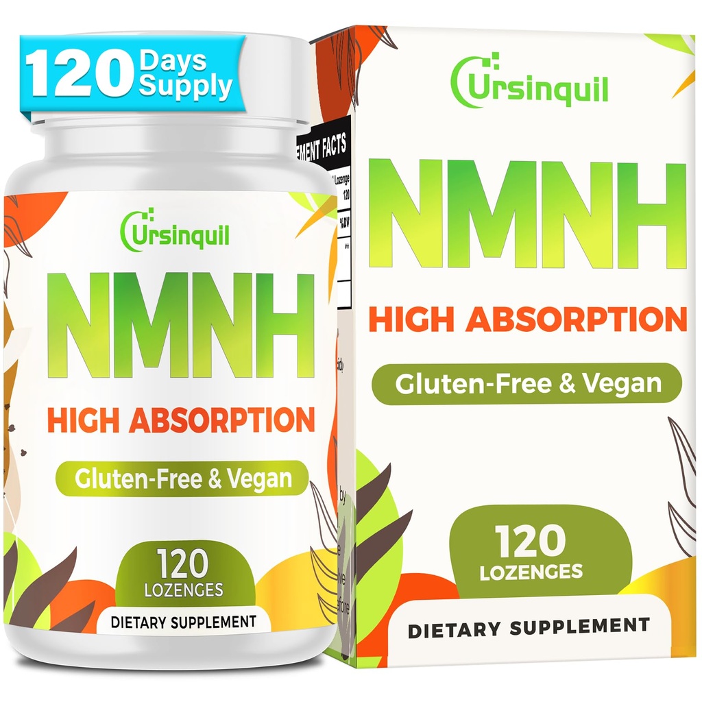 Sublingual NMNH 500mg (Dihidronicotinamidă Mononucleotidă) (120 Servings, NMNH 500mg per Serving) Suplimentul NAD la creșterea nivelului NAD ca vârstă, pentru Anti-Aging, Energie, Imunitate, Focus - 120 Conte