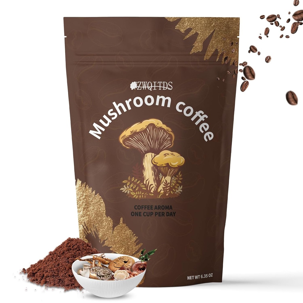 Cafea cu ciuperci, cafea instant 