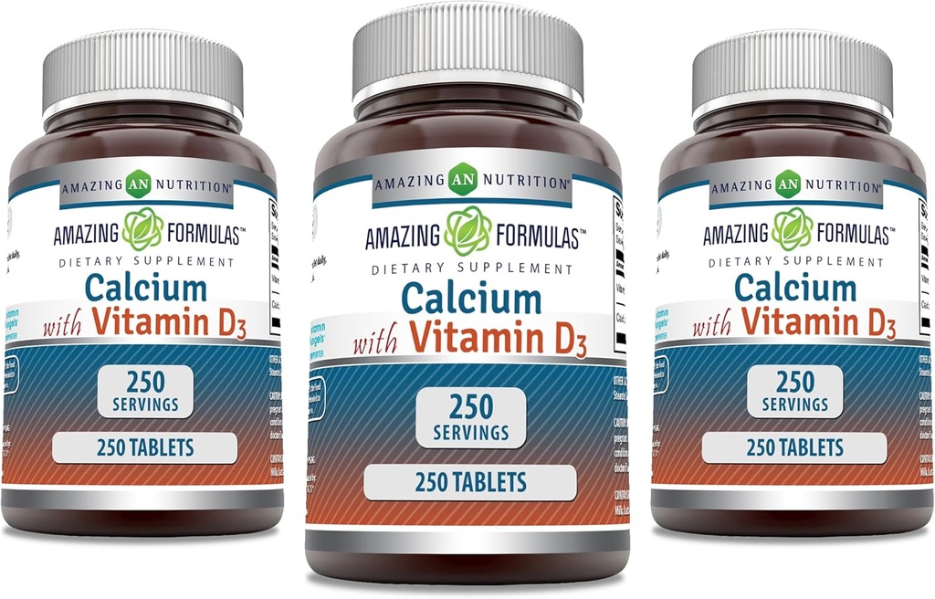 Formulare uimitoare Calciu cu vitamina D3 Supliment 