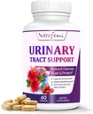 Natural Urine Tract Health Suplimente pentru femei, UTI Health Support, Flushes Impurităţi şi curăţări Sistem urinar, Suport pentru vezica urinară, D-Mannose cu afine, Dandelion & Hibiscus