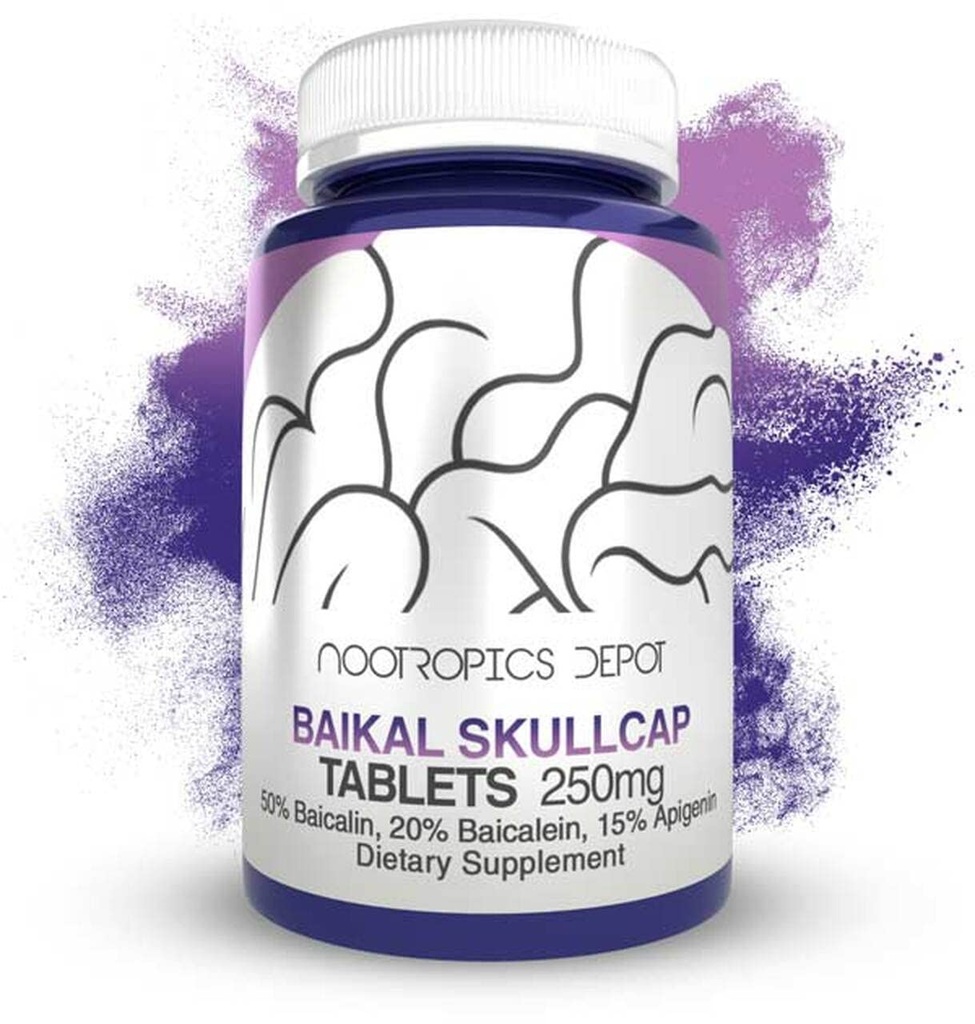 Nootrops Depot Baikal Skullcap Extract Tablets 