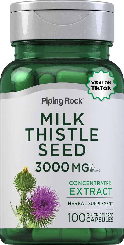 Piping Rock Milk Thistle Supliment 3000mg 