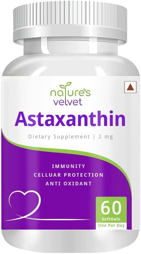 Pub Astaxantină 2mg 60 Softgels Pachet de 1