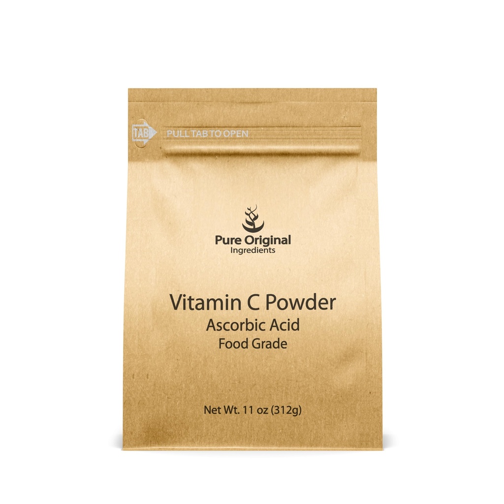 INGREDIENTE ORIGINALE Vitamina C Pulbere, 11 oz, Acid ascorbic