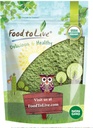 Hrană pentru a trăi organic Wheatgrass Powder, 2 Lire 