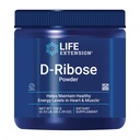 Prelungirea vieții D-Ribose pulbere, dizolvare în lichid pentru a încuraja producția de energie celulară și susținerea inimii și a sănătății musculare, gluten-free, non-GMO, vegetarian, 150 Grams