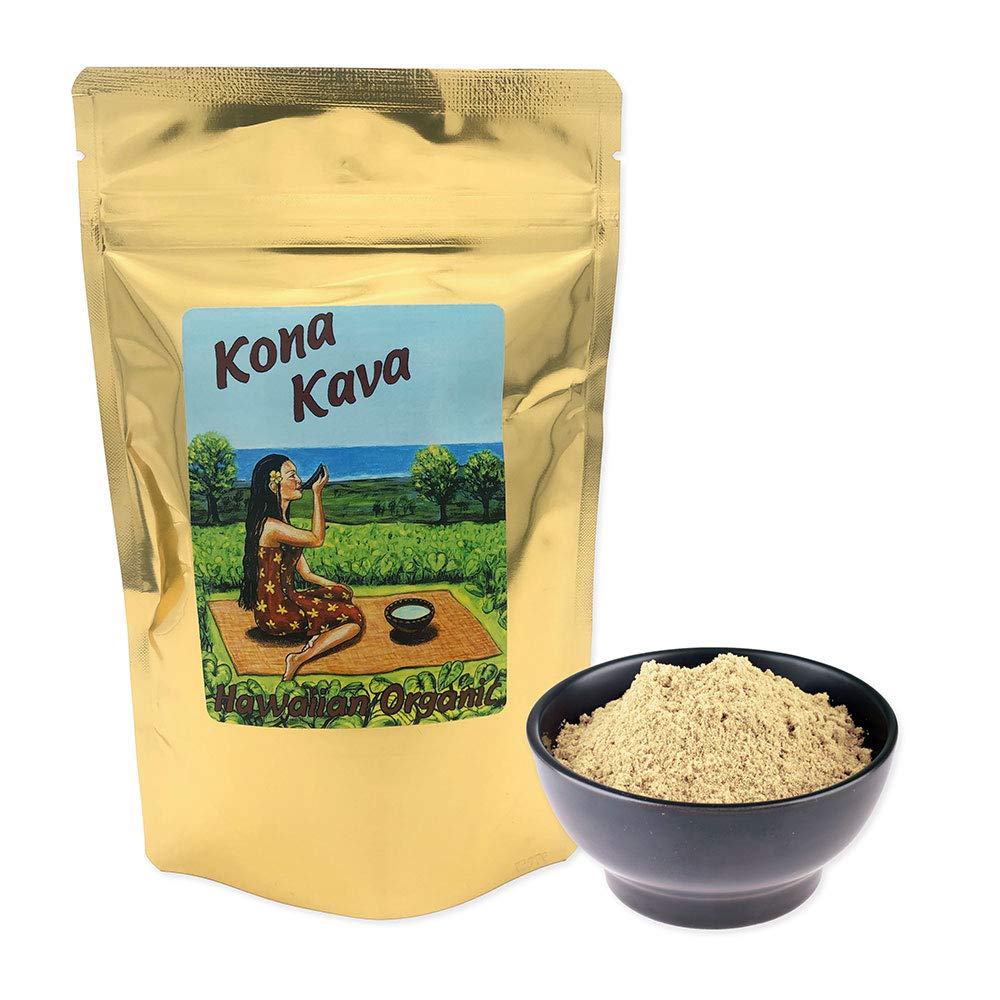 Kona Kava Instant 9% Kavalactonă Kava Drink Mix - Cocoa (4 oz)
