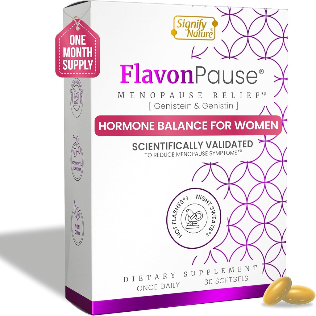 FlavonPause Hot Flashes Menopauza Deteriorare 