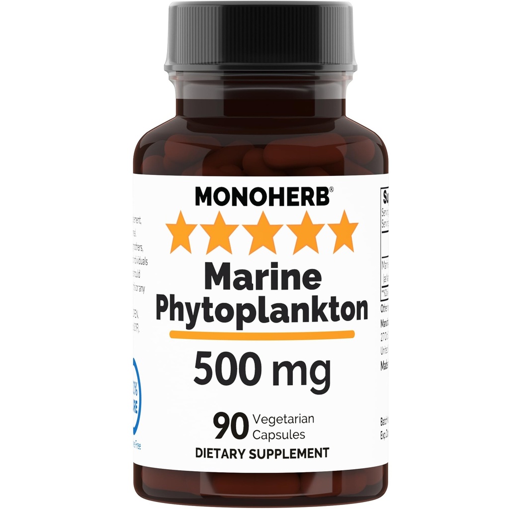 MONOHERB Marine Fitoplancton 500 mg - 90 capsule vegetariene