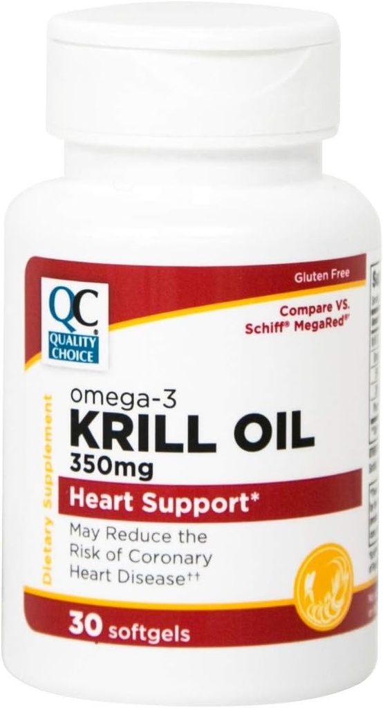 Cality Choice Krill Oil 350 Mg Softgels 30Ct