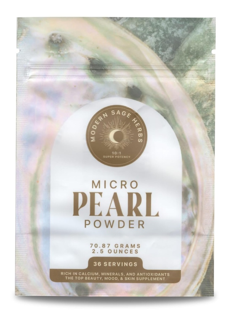 2,5oz Pure Pearl Powder 10:1 Super concentrat Extract. 36 Serviri. Supliment pentru producția de colagen, anti-aging și antioxidant. Sustine piele, ochi, unghii, frumusete radiant de plante sagetoase moderne.