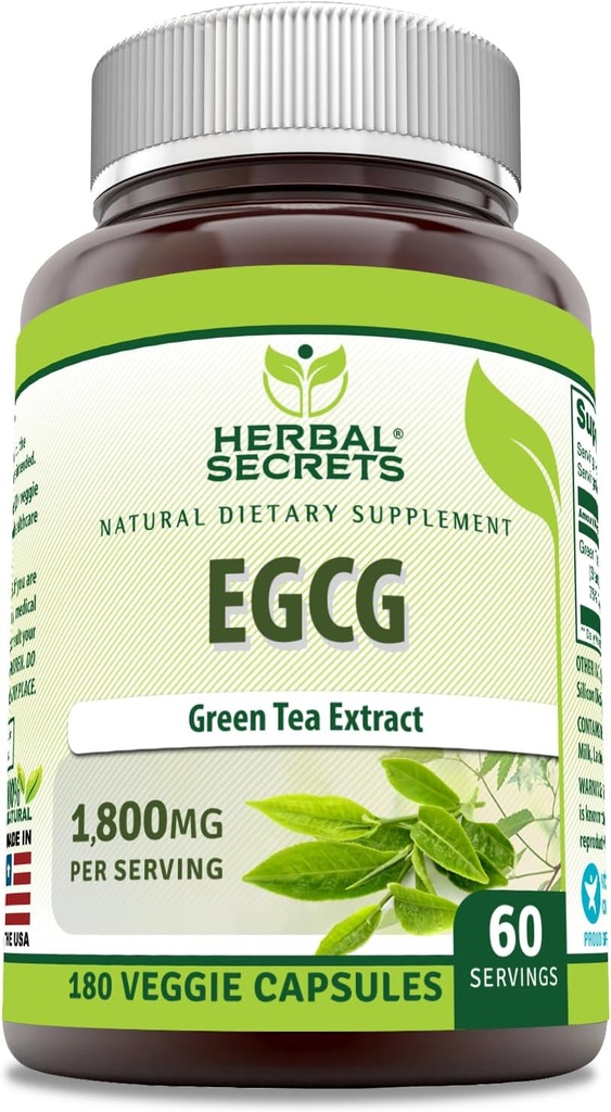 Secrete vegetale EGCG Ceai verde extract 1800 Mg Per Servire 