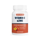 Vitamina C 1000mg cu zinc, Rose Hips si Citrus Bioflavonoids, Immune Support Antioxidanti Protectie, 120 capsule