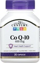 21st Century Co Q10 400 mg Veg Capsule, 30 Conte