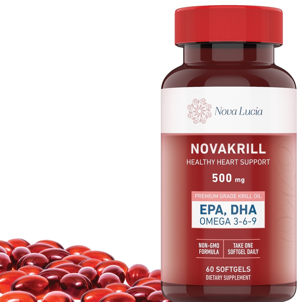 NovaKrill ulei Krill Omega 3 Suplimentul 