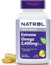 Natrol, Omega-3 Extreme Softgels, Heart Health Dietary Supplement, 60 Conte