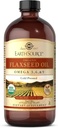 Solgar Earth Source Organic Flaxseed Oil - 16 fl oz - Cold Pressed - Omega 3, 6 & 9 - USDA Organic, Non-GMO, Gluten Free - aproximativ 31 Serviri