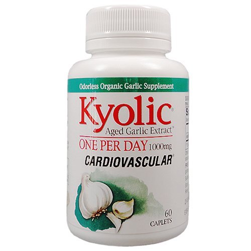 Extract de Usturoi Kyolic Pe zi, 60 Capleți, 1000 mg, Din Wakunaga