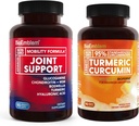 BioEmblem Curcumina Turmeric Supliment cu BioPerine și suport comun