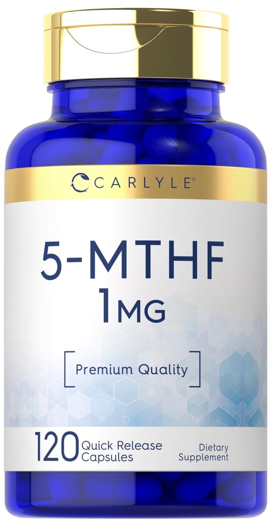 Carlyle 5-MTHF L Metilfolat 1mg 