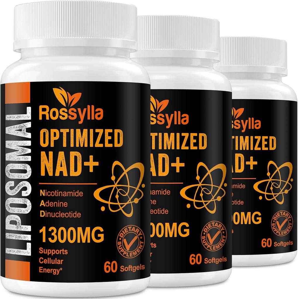 1300 MG Liposomal NAD+ Supliment  Efetic  Supliment pentru învechire Defese, energie celulară, longevitate 