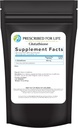 Prescribed For Life L Glutatione Powder, Pure Reducere Glutatione, Tripeptide de Amino Acids Glicină, Glutamina, şi Cysteine, Antioxidanti Supliment pentru Suport Imuno (0,5oz / 14g)