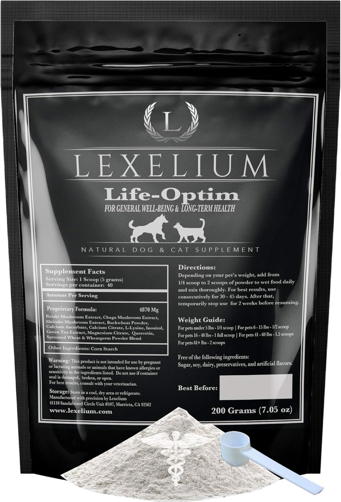 Life-Optim Terminal IIIness Support Blend pentru câini și pisici 