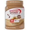 Premier Proteine Powder, Café Latte, 30g Proteine, 1g Zahăr, 100% Proteina Whey, Keto Friendly, Gluten Free, No Soy, 95mg Cafeina pentru energie, 23.9 oz (17 Serviri)