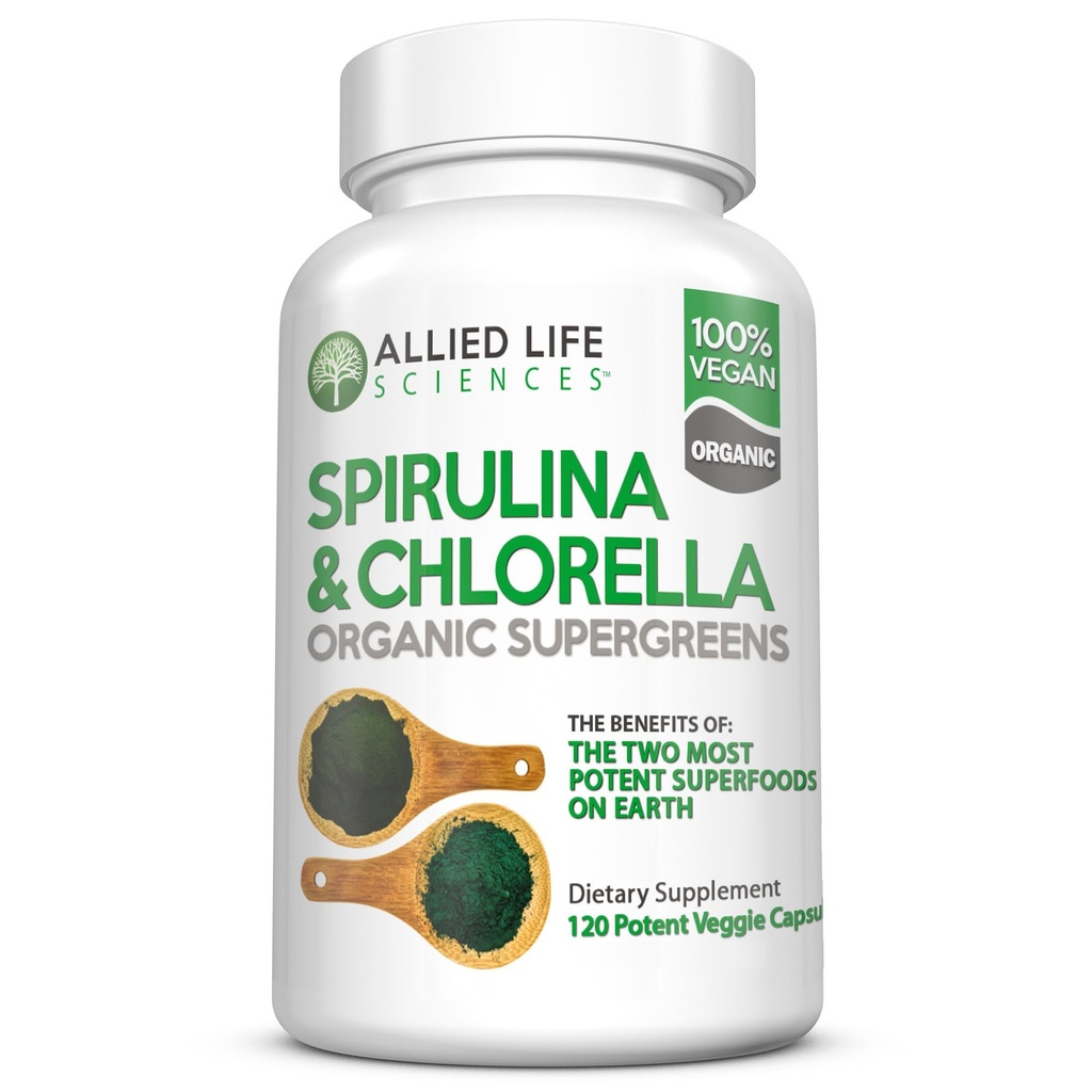 Allied Life Spirulina și Chlorella 