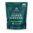 Nutriție antică Super Greens pulbere, Superfood organic pulbere cu probioticele Made with Spirulina, Chlorella, Matcha, și enzime digestive, 50 Servings, 14,1 oz