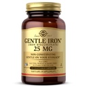 Solgar Gentle de fier 25mg, 90 Capsule vegetale - Energie, producția normală de celule roșii din sânge - blând pe stomac - non-GMO, Vegan, gluten gratuit, lactate gratuit, Kosher - 90 Serviri