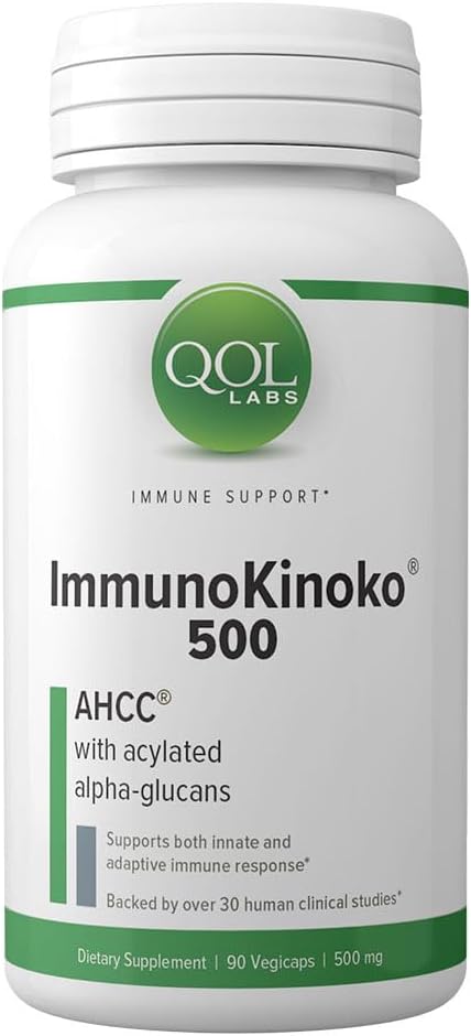 QOL Labs ImmunoKinoko AHCC 500 mg 90 capsule