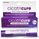 Cicatricure Avansat Scar Gel pentru Face & Body - Rezultate dovedite în 2 săptămâni, Tratamentul cicatrice pentru cicatrici chirurgicale, marci de stretch, cicatrici de arsuri și leziuni, Acnee Tratamentul cicatrice, 1 oz (28 g)