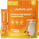 Venture Pal Pachete de praf Electrolit gratuit - Lichid Daily IV Drink Mix pentru hidratare rapidă și de recuperare a partidului 