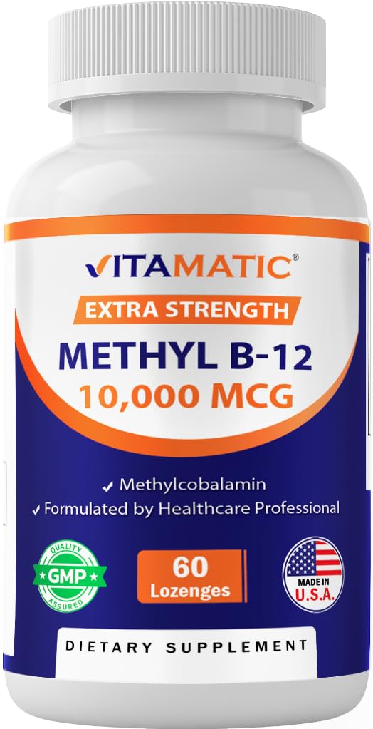 Vitamatic metil B12 (Metilcobalamină) 10000 mcg 